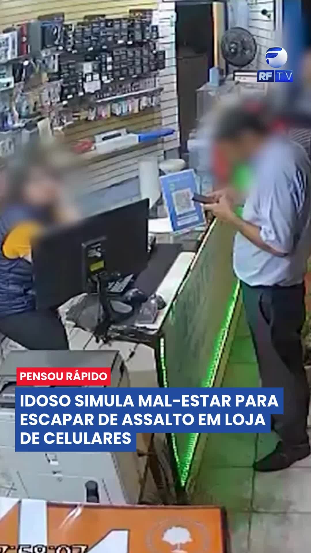 🚨 ASSALTO RELÂMPAGO NA VILA MARIANA 🚨
Durante um roubo a uma loja de assistência técnica de celulares, na zona sul de São Paulo, um idoso simulou um mal-estar para tentar se proteger.
O criminoso, armado, levou o celular dele e de outro cliente — tudo em menos de um minuto, como mostram imagens de segurança.
🛵 O assaltante fugiu em uma moto e a Polícia Civil investiga se ele teve a ajuda de comparsas.
⚠️ A violência segue fazendo vítimas até nos lugares mais inesperados.
#AssaltoSP #ViolênciaUrbana #VilaMariana #Insegurança #Notícia #RFNews #CâmerasDeSegurança