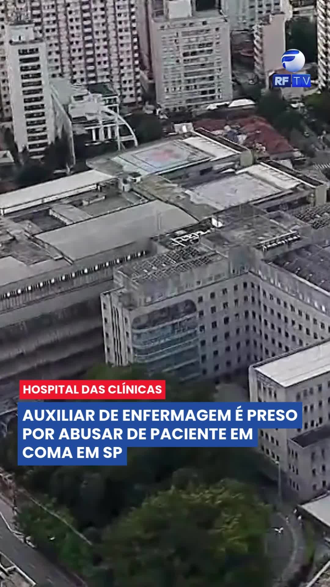🚨 AUXILIAR DE ENFERMAGEM É PRESO POR ABUSO NO HOSPITAL DAS CLÍNICAS 🚨
Um homem de 31 anos foi preso em flagrante acusado de abusar sexualmente de um paciente em coma, em São Paulo.
O Hospital das Clínicas repudiou o crime, demitiu o funcionário por justa causa e acionou a Polícia Civil.
O caso está sob investigação, e o suspeito segue à disposição da Justiça.
⚖️ Um crime que choca e exige resposta firme!
#AbusoÉCrime #Justiça #HospitalDasClínicas #RFNews #SãoPaulo #DireitosHumanos