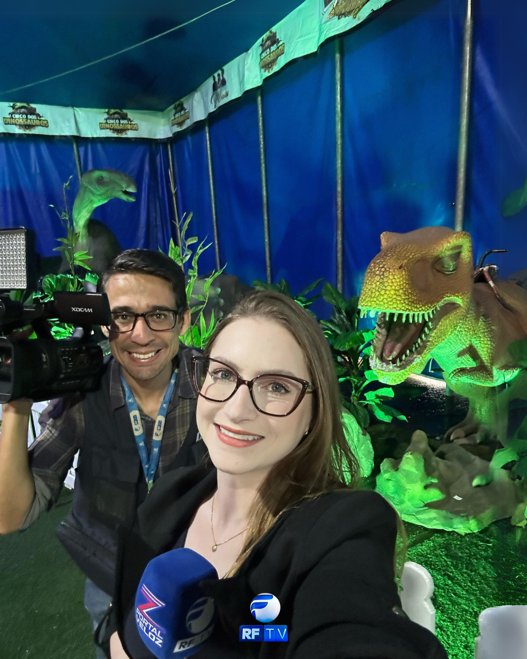 🎪🦖 O mundo jurássico invadiu Campinas!
O Circo dos Dinossauros chegou com uma temporada incrível, misturando a magia do circo com tecnologia de ponta e réplicas gigantes que prometem encantar toda a família! ✨🎟️
Nossa repórter Larissa Menezes e o cinegrafista Wesley Gratiliano já estão por lá, e daqui a pouco entram AO VIVO no RF COM VOCÊ trazendo todos os detalhes! 🎥🔥
Fica ligado! Você não vai querer perder essa aventura! 🚀
#RFComVocê #RFTV #CircoDosDinossauros #DiversãoGarantida #Campinas