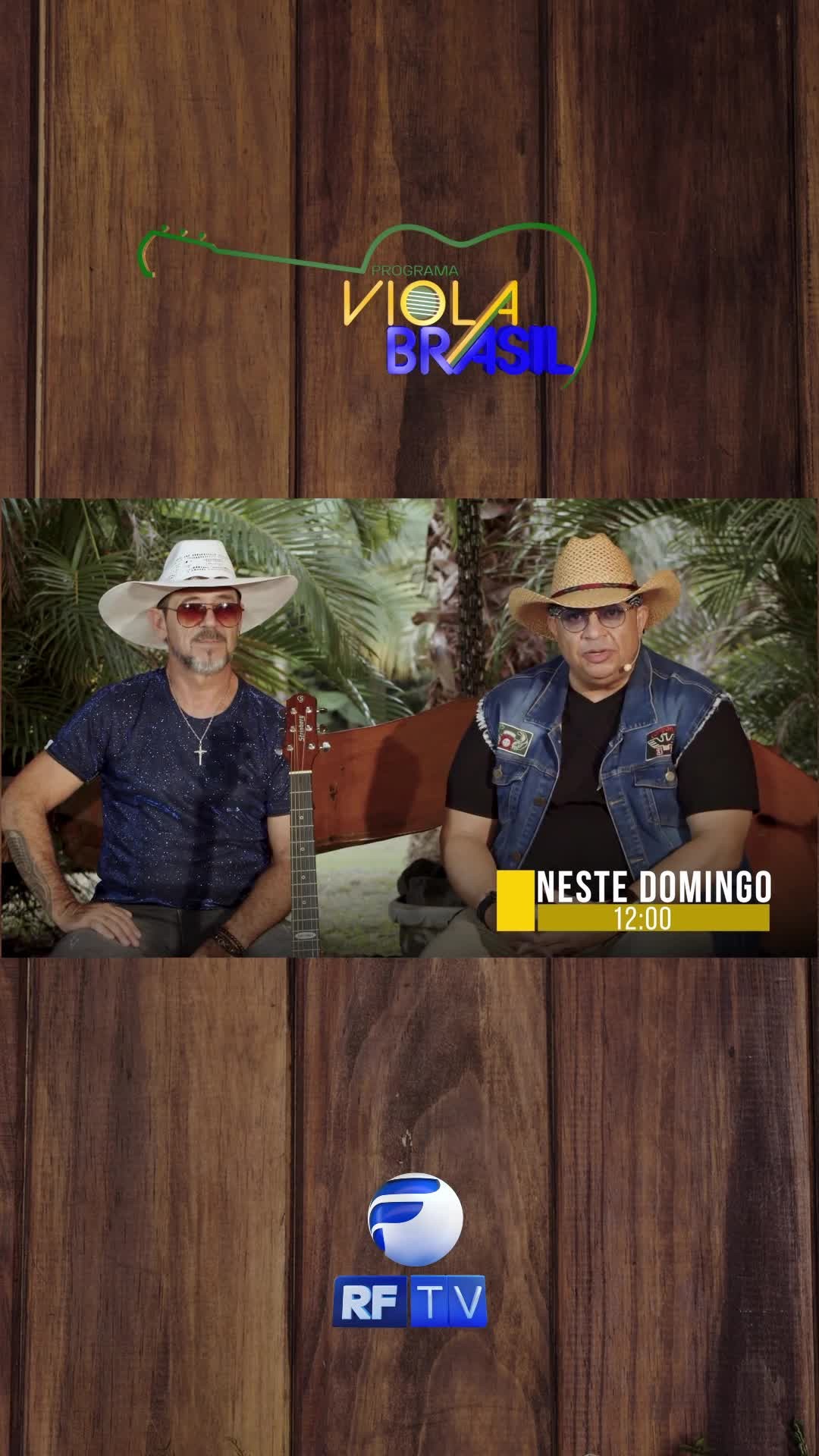 🎶 Neste domingo, o Viola Brasil está imperdível!
Recebemos a talentosa dupla Lizandra & Victoria trazendo o melhor da música sertaneja raiz e muita moda de viola pra animar o seu domingo!
📅 Não perca: domingo, às 12h, aqui na RFTV!
#ViolaBrasil #LizandraEVictoria #ModaDeViola #SertanejoRaiz #RFTV #DomingãoSertanejo