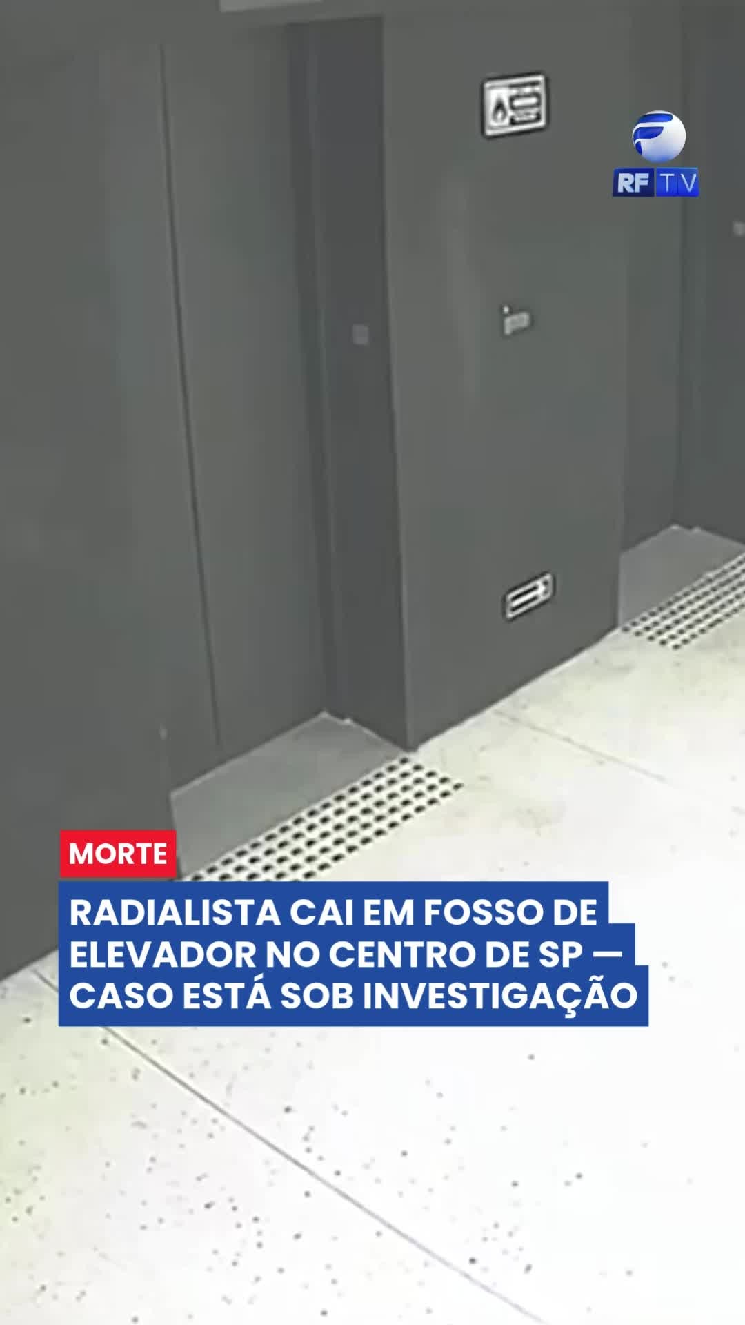 Imagens fortes ⚠️
Câmeras de segurança registraram o momento em que um radialista de 72 anos cai no fosso de um elevador em um prédio no centro de São Paulo.
Segundo a família, o idoso já apresentava sinais de ferimentos antes da queda, levantando suspeitas sobre o que pode ter acontecido antes do acidente.
O elevador estava fora do nível, o que dificultou a saída da vítima, que acabou despencando. O caso está sendo investigado pelas autoridades.
🎙️ Acompanhe a cobertura completa na RFTV.
#RFTV #Notícias #SãoPaulo #Acidente #Elevador #Investigação #Segurança #Radialista