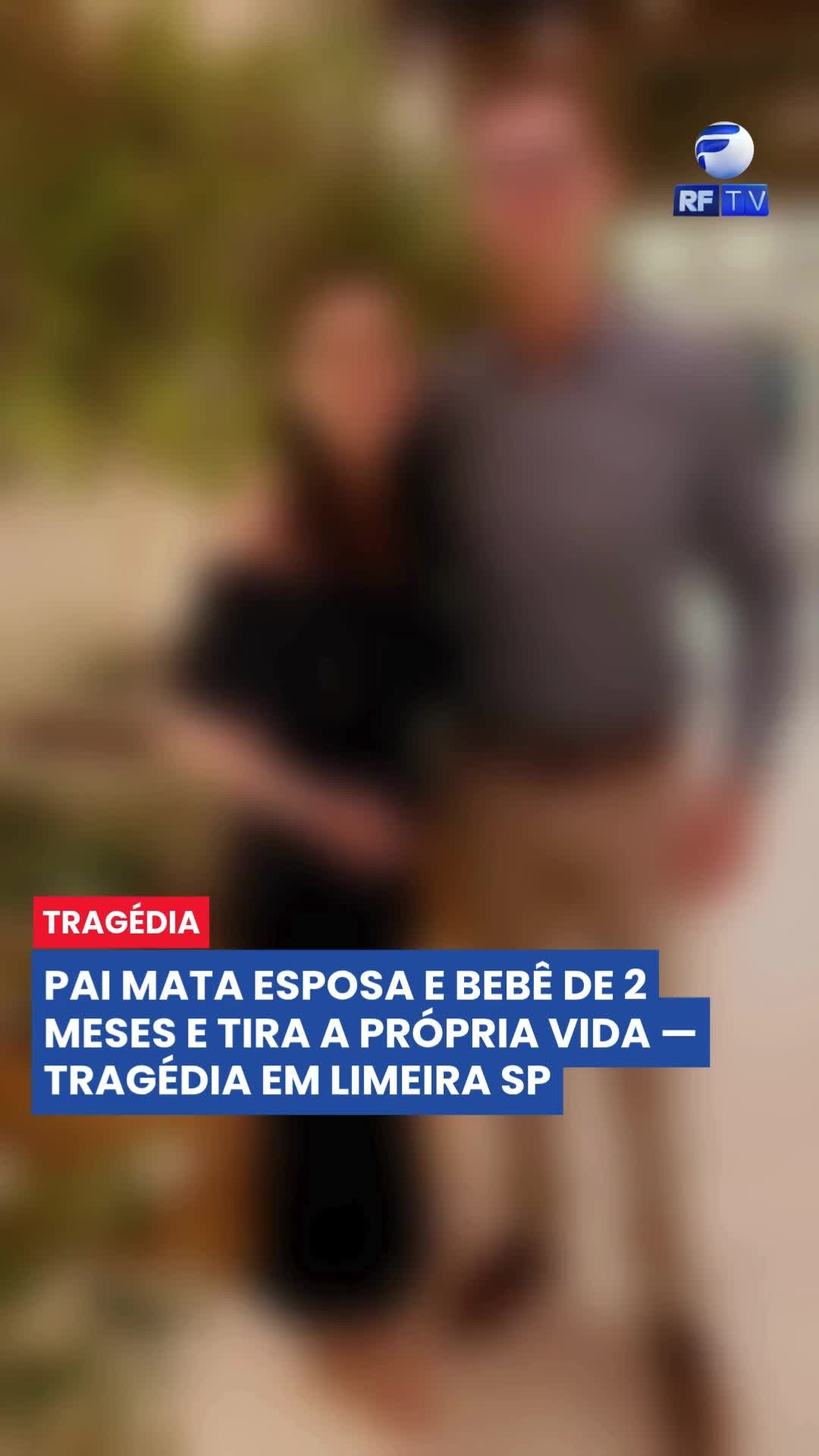 🚨 Tragédia em Limeira (SP): feminicídio, infanticídio e suicídio chocam a cidade
Na noite desta Quinta-Feira (5), um crime brutal aconteceu no Condomínio Roland I, em Limeira.
Rafael Horta matou a tiros sua esposa, Cristiane Laurito, e o filho do casal, o bebê Theo, de apenas 2 meses.
Após cometer o feminicídio e o infanticídio, Rafael tirou a própria vida.
As vítimas foram encontradas pelo avô.
Mais informações ao longo da programação da RFTV.
#Limeira #Feminicídio #Infanticídio #ViolênciaDoméstica #JustiçaPorCristianeETheo #RFNews #TragédiaEmLimeira