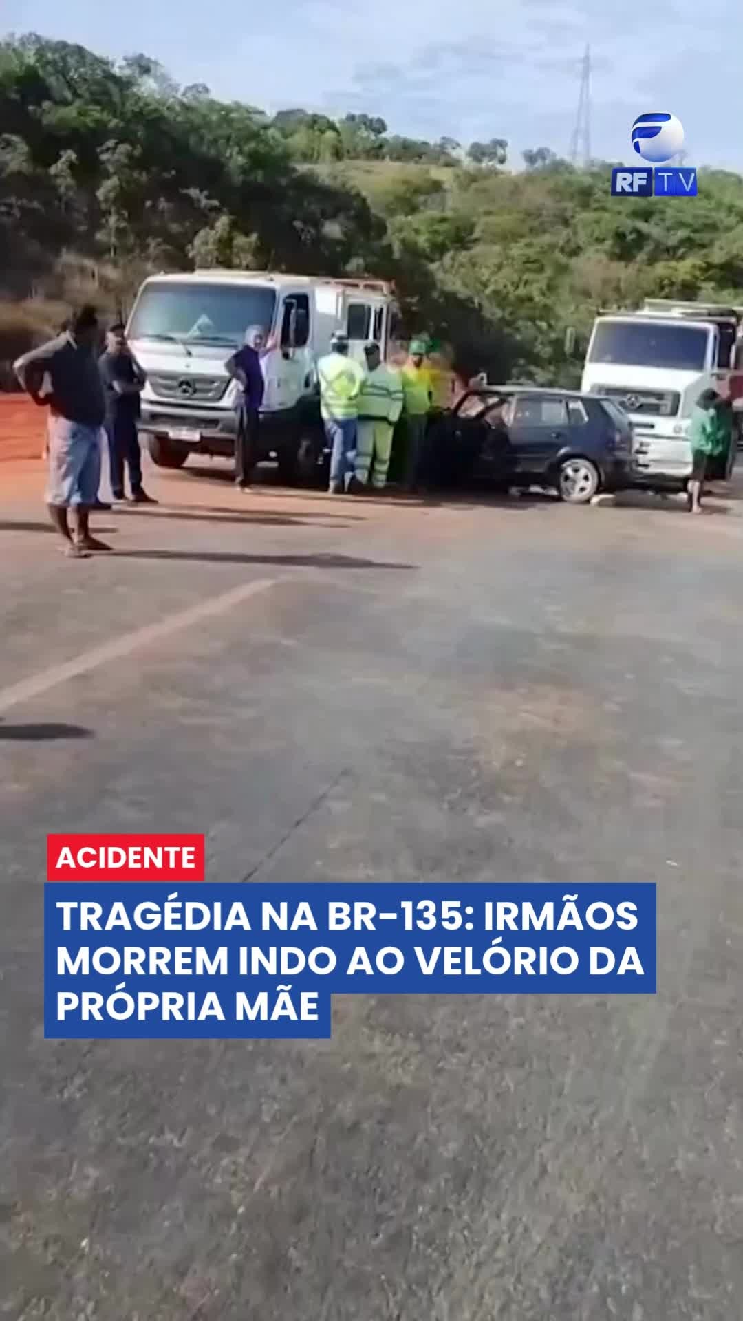 🖤 Tragédia na BR-135: irmãos morrem a caminho do velório da mãe
Celma Lopes dos Reis e Isac Lopes dos Reis, ambos de 39 anos, perderam a vida em um grave acidente na BR-135, em Bocaiuva, nesta terça-feira (10). Eles seguiam do estado de São Paulo para Pedras de Maria da Cruz (MG), onde participariam do velório da mãe.
O carro em que estavam se envolveu em uma colisão com uma carreta carregada de calcário e um caminhão de serviço da concessionária Ecovias Norte Minas.
Celma foi sepultada na quarta-feira (11) e o enterro de Isac está marcado para esta quinta (12), no cemitério de Barra do Buriti, na zona rural de Pedras de Maria da Cruz.
#Luto #BR135 #Tragédia #MinasGerais #Acidente #Bocaiuva #Notícias