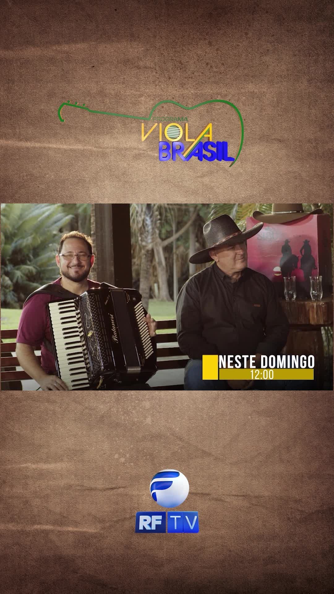 🎶 Neste domingo tem Germano & Geovany no Viola Brasil! 🎶
Prepare o coração porque vem aí um programa recheado de modão, novidades e muita música boa! 🎤🎻
É aquele tipo de domingo que a gente ama: raiz, emoção e talento de sobra!
📺 Domingo, às 12h, na RFTV
Não perde porque tá demais!
#ViolaBrasil #GermanoEGeovany #ModãoÉNaRFTV #MúsicaRaiz #DomingãoNaTV