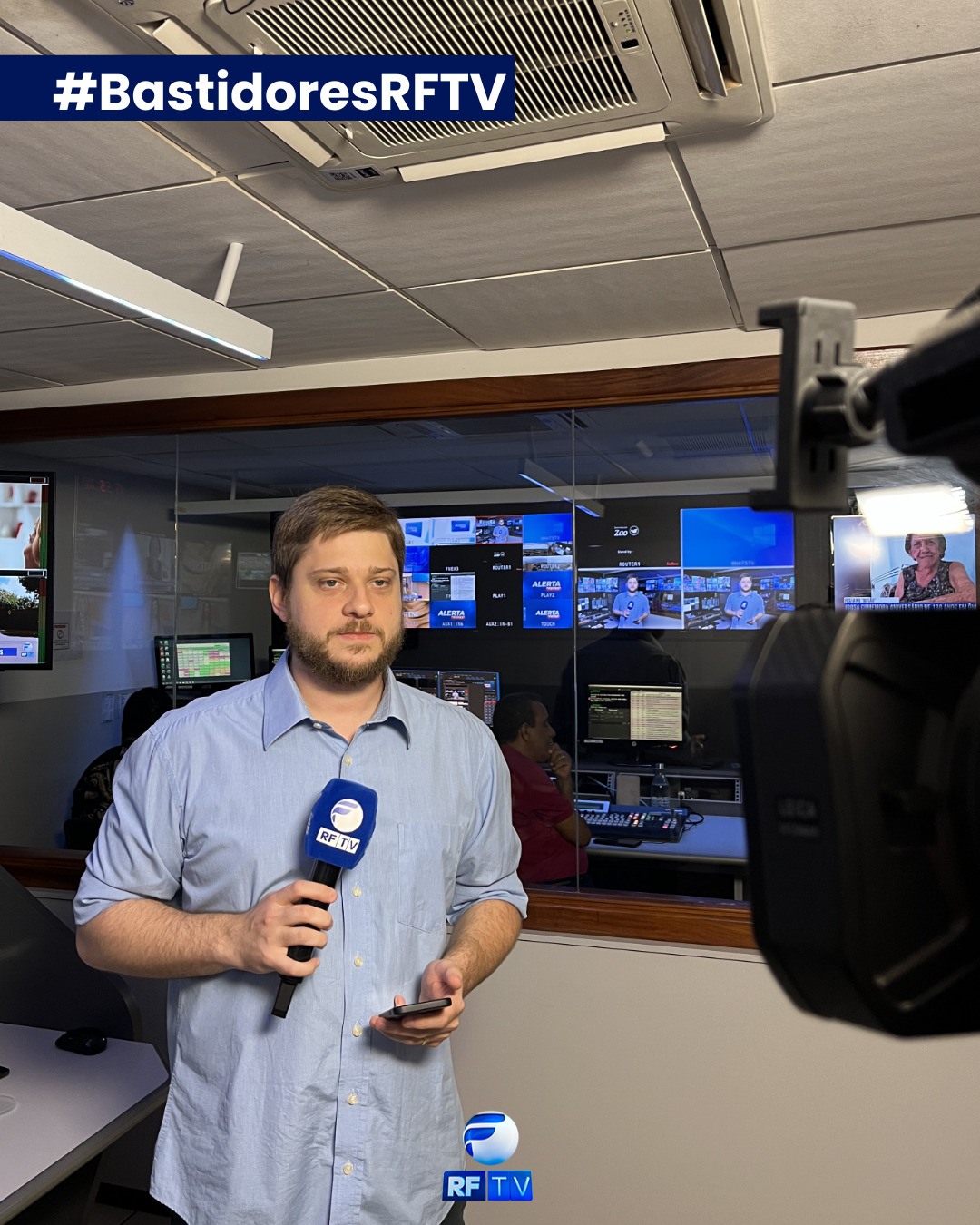 🎬 #Bastidores da RFTV

Nosso produtor Roberto Gardinalli está sempre focado para garantir que tudo esteja pronto no momento certo — porque informar com responsabilidade é prioridade.

Aqui nos bastidores, a notícia não para. E onde tem informação de qualidade, tem RFTV.

#BastidoresDaRFTV #Jornalismo #Produção #CompromissoComAVerdade #RFTV