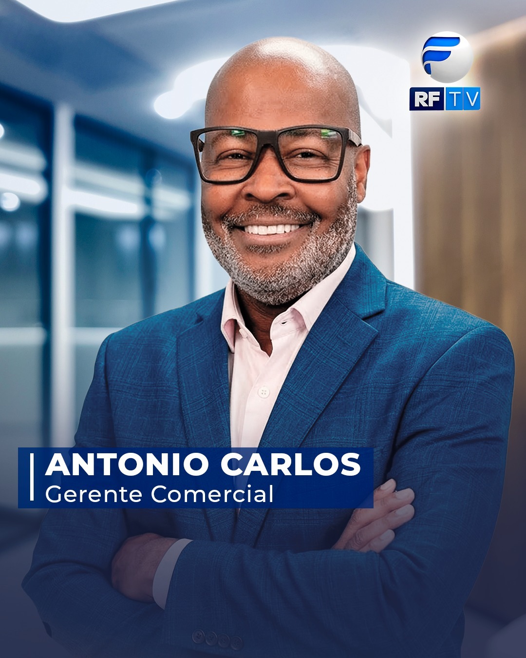 Hoje foi dia de novidade importante na RFTV! 📺

Anunciamos nesta terça-feira (10) a chegada de Antonio Carlos Oliveira Junior, que passa a assumir a Gerência Comercial Multiplataforma da emissora.

Formado em Comunicação Social com ênfase em Publicidade e Propaganda, Antonio também possui especialização em Marketing Digital e MBA em Inteligência de Mercado. Ao longo da sua trajetória, acumulou experiências relevantes em veículos e empresas como TV Gazeta SP, Agência Oporttunus 360 e Portal Campinas, sempre atuando no desenvolvimento de estratégias comerciais e expansão de mercado.

Na RFTV, chega com a missão de fortalecer nossa presença multiplataforma, ampliar parcerias e abrir novas oportunidades comerciais, conectando ainda mais marcas, conteúdo e audiência.

Seja bem-vindo, Antonio! Que seja o início de um ciclo de muito crescimento e grandes resultados. 🚀