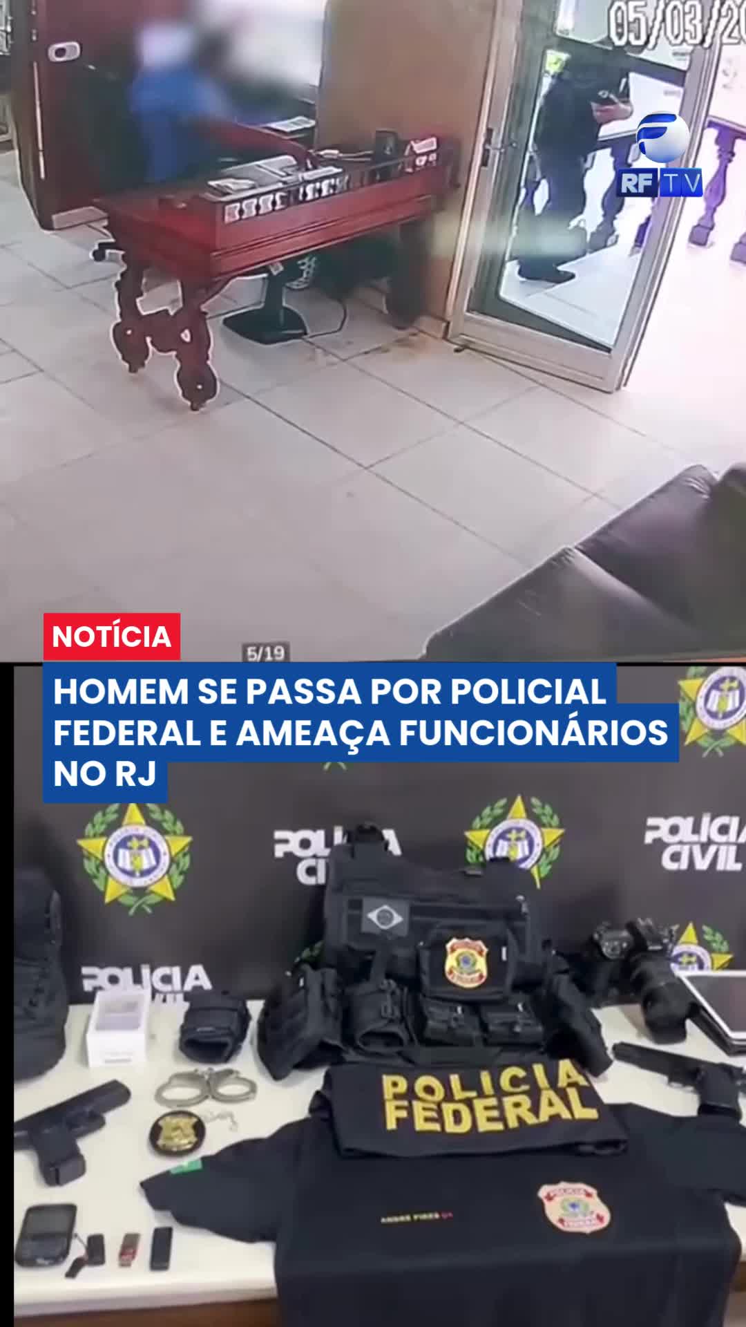 Policiais civis da 19ª Delegacia de Polícia (Tijuca) apreenderam diversos materiais na casa de um homem suspeito de se passar por agente da Polícia Federal do Brasil, na Rua Itacuruça, no bairro da Tijuca, na zona norte do Rio de Janeiro.

A investigação começou após funcionários da concessionária Light procurarem a delegacia relatando que foram impedidos de verificar o relógio de energia de um morador identificado como André Luiz Pires Santos. Segundo o relato, ele se apresentou como policial federal e teria ameaçado os trabalhadores, afirmando que poderia levá-los para “sua delegacia”.

Após a denúncia, agentes da delegacia foram até o condomínio para verificar a situação. Durante as diligências, foi constatado, após consulta à Corregedoria da Polícia Federal, que André Luiz não faz parte dos quadros da instituição.

O caso segue sob investigação.

#policia #investigacao #falsoagente #riodejaneiro #tijuca #seguranca #casopolicial #noticias