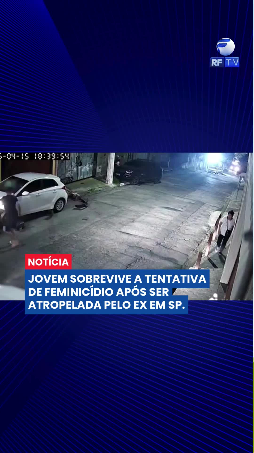 Jovem sobrevive a tentativa de feminicídio após ser atropelada pelo ex em SP.

Geovana da Silva Santos, de 24 anos, foi atingida por um carro enquanto seguia de moto para o mercado, na zona sul de São Paulo. Segundo as investigações, o veículo era conduzido pelo ex-namorado, Mateus Santos da Conceição.

Imagens mostram o momento em que o homem acelera e atinge a vítima. Mesmo com o impacto e fraturas no quadril, Geovana conseguiu sobreviver.

O caso é investigado como tentativa de feminicídio.

#SãoPaulo #Feminicídio #ViolênciaContraMulher #Polícia #Investigação #Notícias #Brasil