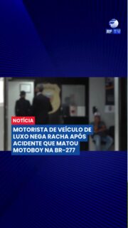 🚨 Um grave acidente na BR-277 terminou com a morte de um motoboy e levanta suspeitas de racha na rodovia.

Com a força da batida, a moto foi arremessada e pegou fogo. Guilherme morreu ainda no local.

Testemunhas relataram à polícia que dois veículos de luxo estariam disputando um racha. Os carros foram apreendidos durante a investigação.

O motorista de um Audi chegou a ser preso, mas foi solto após decisão da Justiça em habeas corpus. A defesa nega a corrida ilegal e afirma que os veículos seguiam em comboio.

⚖️ A investigação aponta indícios de possível disputa de velocidade e o caso segue em apuração.

#Acidente #BR277 #Justiça #SegurançaNoTrânsito #Notícia #Brasil