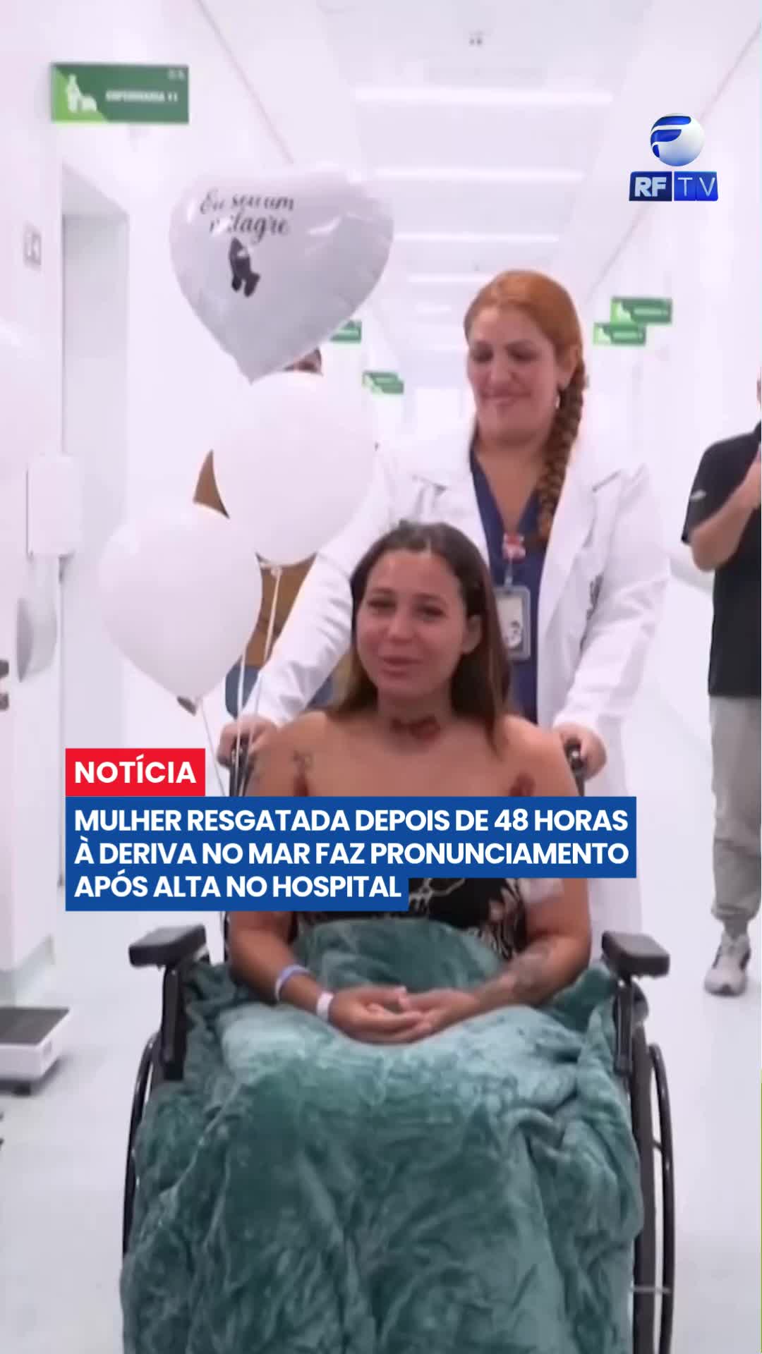 Mulher resgatada após ficar à deriva no mar faz pronunciamento após alta hospitalar

Bruna Damaris, de 26 anos, voltou a falar publicamente após receber alta do hospital, dias depois de sobreviver mais de 40 horas à deriva no mar no litoral norte de São Paulo. Emocionada, ela agradeceu pelas orações e pelo apoio recebido durante o período de buscas.

A jovem desapareceu após um passeio de moto aquática em Ilhabela e foi encontrada por pescadores em alto-mar, bastante debilitada, após enfrentar fome, sede, exposição ao sol e noites no oceano. Segundo médicos, o uso do colete salva-vidas foi fundamental para sua sobrevivência.

Durante o pronunciamento, Bruna afirmou que ainda sente dores no corpo e na garganta, mas segue se recuperando. As buscas pelo amigo que estava com ela continuam.

#Ilhabela #LitoralPaulista #Resgate #Mar #Sobrevivencia #Noticias #SaoPaulo #MotoAquatica #Bombeiros #Atualidades #Brasil