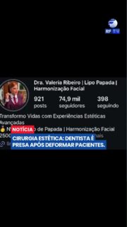 🚨 DENTISTA É PRESA APÓS PACIENTES FICAREM COM SEQUELAS GRAVES
Uma dentista foi presa preventivamente em Goiânia, suspeita de causar lesões graves e sequelas permanentes em pacientes submetidos a procedimentos estéticos. A clínica onde os atendimentos eram realizados foi interditada pela Vigilância Sanitária.
De acordo com a Polícia Civil, ao menos sete pacientes denunciaram complicações após as cirurgias. Uma das vítimas afirma ter ficado com deformidades, dores e perda de sensibilidade após um procedimento para retirada de excesso de pele no pescoço realizado em condições inadequadas.
#Goiânia #Dentista #ProcedimentoEstético #CirurgiaEstética #PolíciaCivil #Saúde #Denúncia #VigilânciaSanitária #Notícias #Brasil