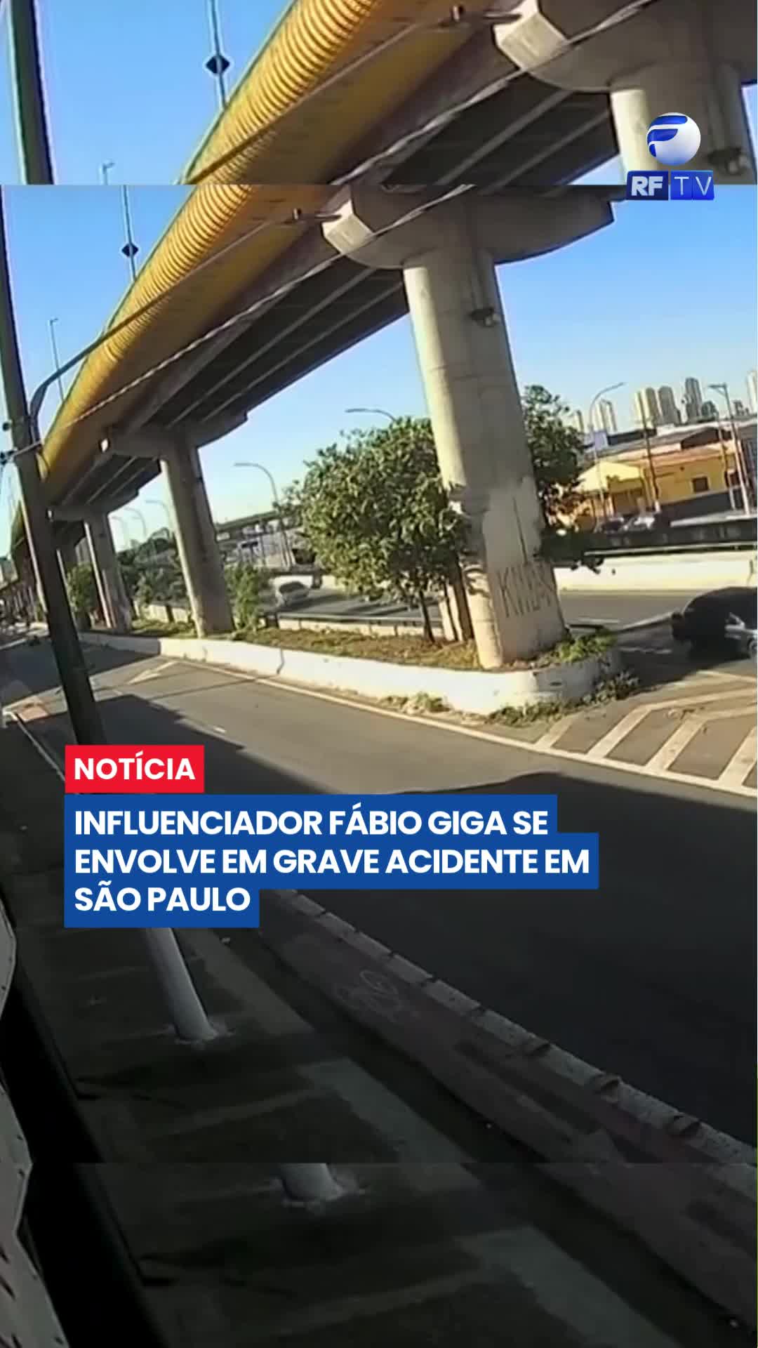 🚨 INFLUENCIADOR FÁBIO GIGA SE ENVOLVE EM GRAVE ACIDENTE EM SÃO PAULO

O influenciador digital e fisiculturista Fábio Giga esteve envolvido em um grave acidente de trânsito na zona sul de São Paulo. A colisão aconteceu no bairro do Ipiranga e deixou cinco pessoas feridas.

Imagens divulgadas após o acidente mostram que o carro esportivo envolvido na ocorrência teria atingido velocidade de até 200 km/h momentos antes da batida. As circunstâncias do caso seguem sendo apuradas pelas autoridades.

#FabioGiga #Acidente #SãoPaulo #Ipiranga #Trânsito #InfluenciadorDigital #Fisiculturismo #Notícias #Brasil #SegurançaNoTrânsito