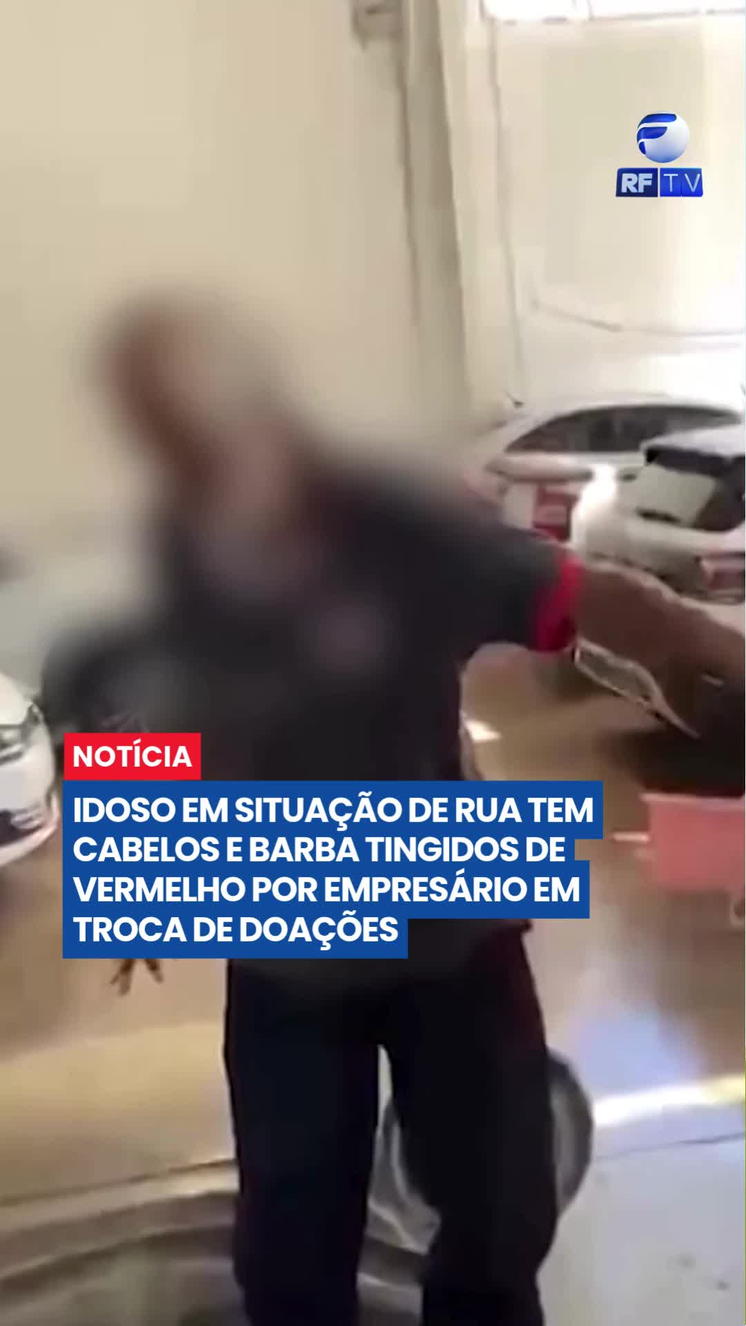 Idoso tem cabelo e barba pintados de vermelho em troca de doação e caso gera revolta

Um vídeo que viralizou nas redes sociais mostra um idoso de 83 anos, em situação de rua, tendo os cabelos e a barba tingidos de vermelho por um empresário em troca de uma doação em dinheiro.

As imagens geraram indignação entre internautas e levantaram debates sobre dignidade, vulnerabilidade social e exposição de pessoas em situação de rua. Após a repercussão, o caso passou a ser acompanhado por órgãos de proteção e assistência social.

#SãoJoséDoRioPreto #InteriorSP #Idoso #DireitosHumanos #Viralizou #RedesSociais #Notícia #Brasil