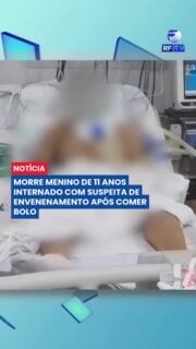 Menino de 11 anos morre após ser internado com suspeita de envenenamento por bolo
Um menino de 11 anos morreu após passar dias internado com suspeita de envenenamento. Segundo as investigações, ele teria consumido um bolo antes de apresentar sintomas que levaram à sua hospitalização.
O caso é investigado pelas autoridades, que buscam esclarecer as circunstâncias do ocorrido e confirmar a causa da morte. Exames periciais devem ajudar a determinar se houve, de fato, envenenamento e como a substância teria sido ingerida.
#Envenenamento #CasoPolicial #Investigação #Bolo #Notícia #Brasil #PolíciaCivil #Atualização #Segurança #Família