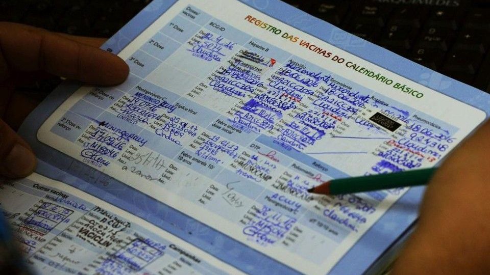 Sua carteira de vacinação está completa?