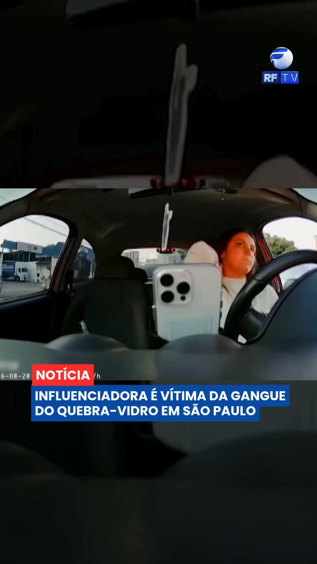 🚨 A influenciadora Tabata Lenk foi vítima de um roubo enquanto estava parada no trânsito na zona sul de São Paulo.

O crime aconteceu na Avenida Presidente Tancredo Neves, na região do Ipiranga. Imagens registraram dois homens em uma motocicleta se aproximando do carro. Um deles quebrou o vidro do veículo e pegou o celular que estava no painel.

Segundo Tabata, após o roubo, foram realizadas transferências bancárias por meio do aparelho. O caso foi registrado e será investigado pelo 95º Distrito Policial, em Heliópolis, que busca identificar os responsáveis.

👉 Acompanhe as investigações e outras notícias de segurança na RFTV e no Portal Veloz.

#RFTV #PortalVeloz #SãoPaulo #Segurança #Roubo #Polícia