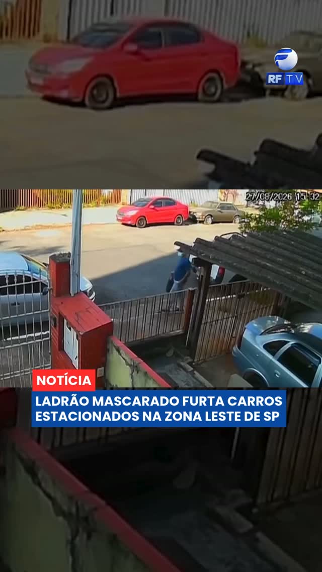 🚨 Um homem mascarado tem causado preocupação entre moradores dos bairros Vila Matilde e Cidade Patriarca, na zona leste de São Paulo. O suspeito é apontado como responsável por furtos de veículos estacionados nas ruas da região.

As ações foram registradas por câmeras de segurança em diferentes ocasiões ao longo dos últimos quatro anos. Moradores também relatam o aumento de assaltos praticados por motociclistas que utilizariam disfarces de entregadores.

Os casos foram registrados na delegacia responsável pela área, mas, segundo as informações divulgadas, o suspeito continua foragido. A polícia investiga as ocorrências.

Você conhece essa região? Conte nos comentários e compartilhe o alerta.

#RFTV #PortalVeloz #SãoPaulo #ZonaLeste #Segurança #Polícia