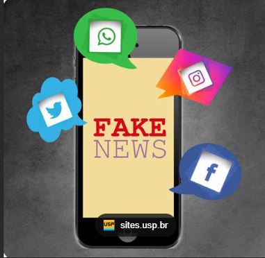 Você já recebeu fake news nas suas redes sociais?