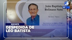 Léo Batista, ícone do jornalismo esportivo, é enterrado em Cordeirópolis