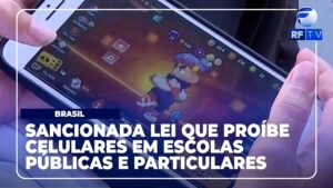 Lei que proíbe celular nas escolas brasileiras é sancionada hoje (13)
