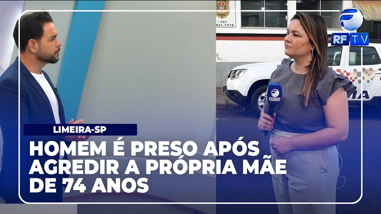 Homem é preso após agredir a própria mãe em Limeira.