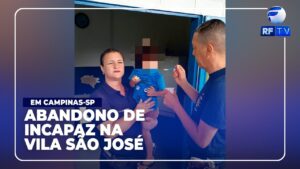 Abandono de incapaz é registrado na Vila São José