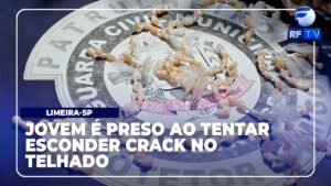 Jovem é preso ao esconder droga no telhado em Limeira