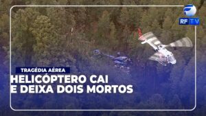 Helicóptero cai em Caieiras e deixa dois mortos