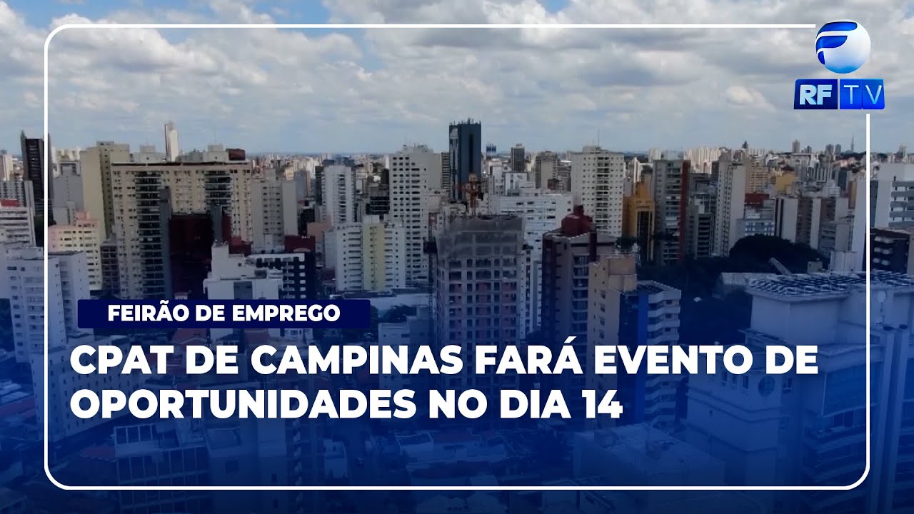 CPAT terá Feirão de Emprego nesta sexta-feira, dia 14