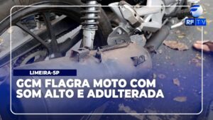 Alerta Total – Moto é flagrada com irregularidades em Limeira