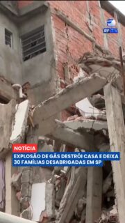 ⚠️ Uma explosão provocada por um vazamento de gás destruiu uma casa e deixou cerca de 30 famílias fora de suas residências em São Paulo.

O incidente aconteceu durante a madrugada, no primeiro pavimento de um imóvel de três andares. A força da explosão também levou à interdição de outras 13 residências, por causa dos riscos estruturais.

Um morador foi socorrido em estado grave e outras quatro pessoas ficaram feridas. As famílias afetadas receberam atendimento da assistência social e foram orientadas a buscar abrigo.

As autoridades investigam as circunstâncias da explosão e avaliam as condições dos imóveis atingidos.

#RFTV #PortalVeloz #SaoPaulo #Acidente #Noticias #Brasil