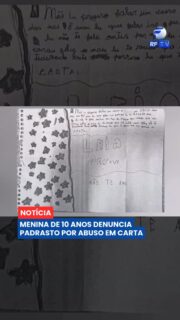 🚨 Uma menina de 10 anos escreveu um bilhete para a mãe denunciando que sofria abusos do padrasto desde os 8 anos. O caso aconteceu na Região Metropolitana de Belo Horizonte.

Depois de encontrar a carta, a mãe instalou uma câmera de segurança na residência. As imagens registraram uma conversa entre o homem e a criança e foram entregues às autoridades. A Polícia Militar foi acionada e o suspeito acabou detido.

Ele permaneceu por menos de três horas na delegacia e foi liberado. O conteúdo do bilhete e as gravações agora fazem parte do inquérito aberto para investigar as denúncias.

O caso segue sob investigação. Acompanhe a RFTV e o Portal Veloz para novos desdobramentos.

#RFTV #PortalVeloz #ProteçãoInfantil #MinasGerais #Segurança #Denúncia